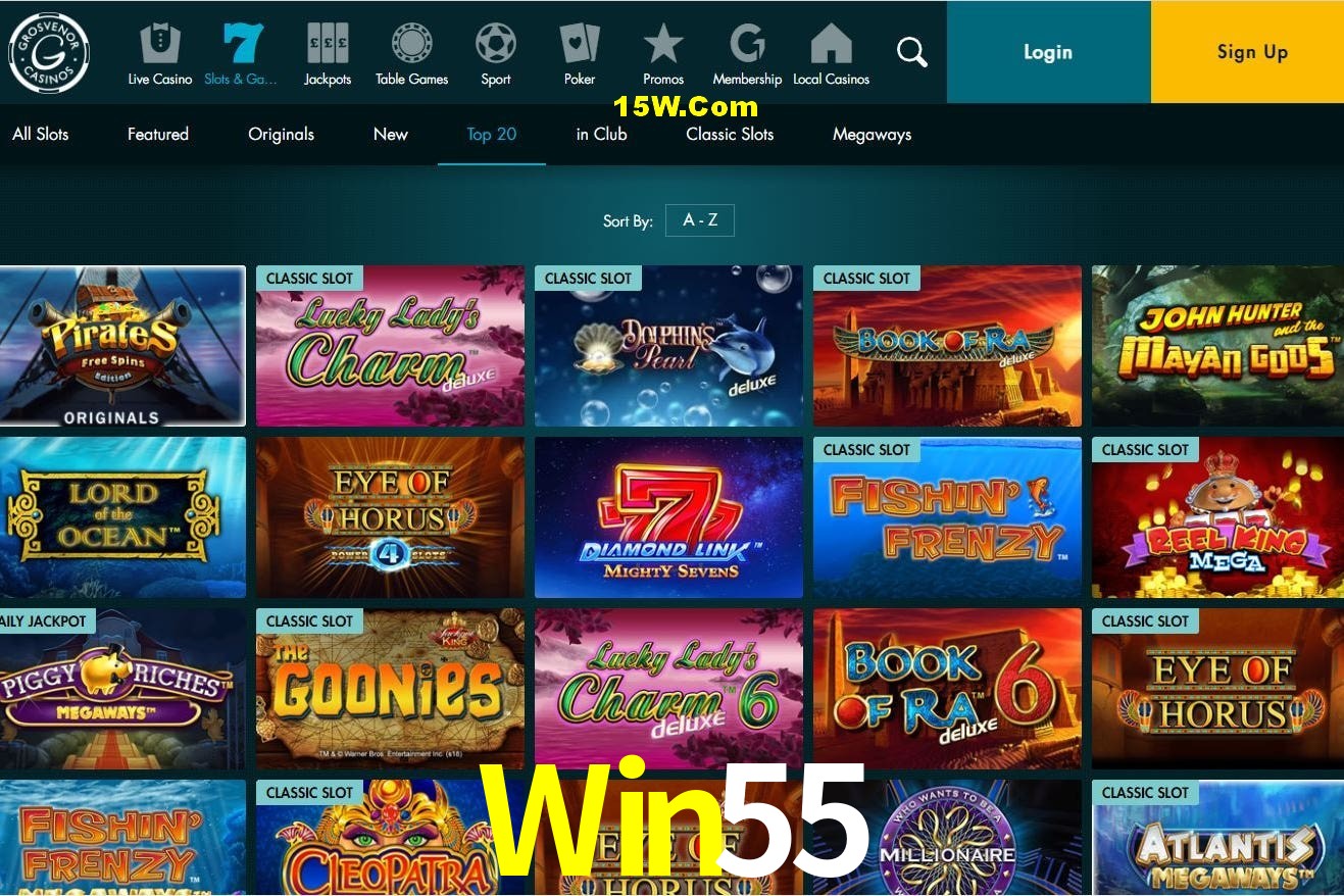 Slot Games Win55